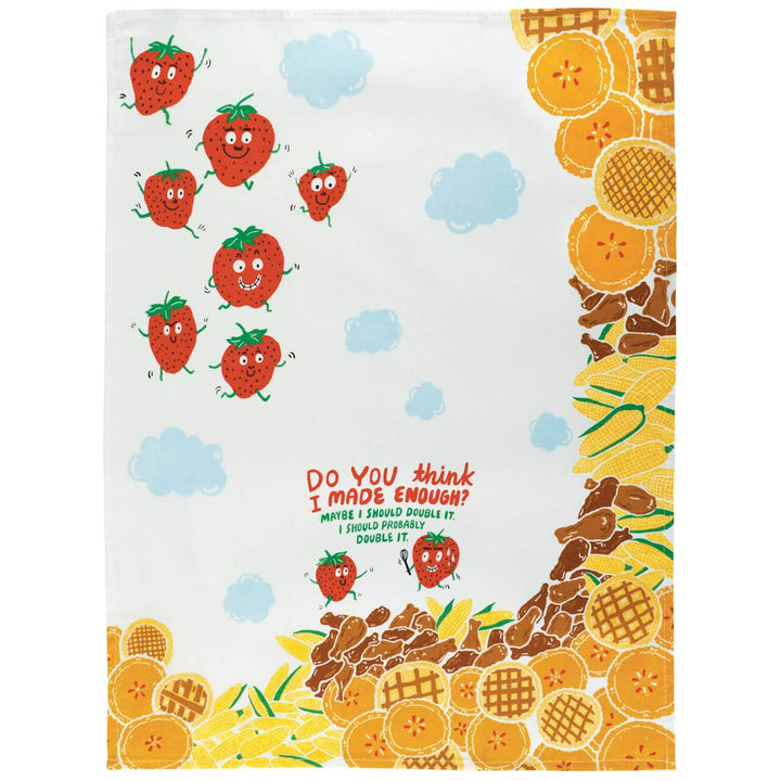 Maybe I Should Double It Tea Towel