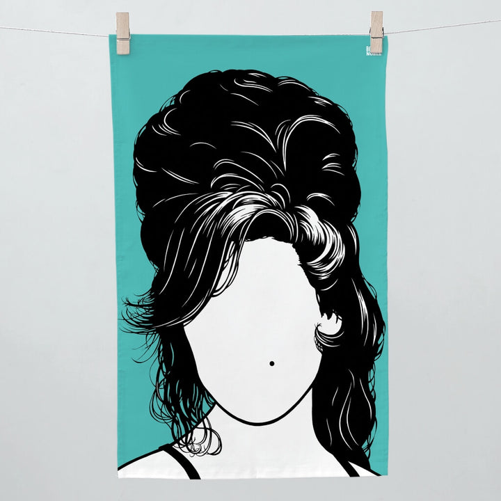 Amy Winehouse Tea Towel