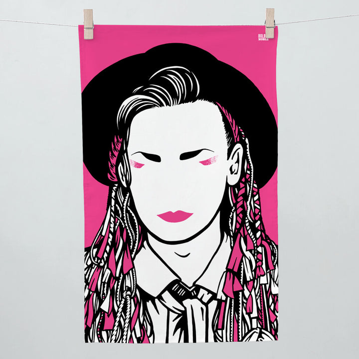 Boy George Tea Towel