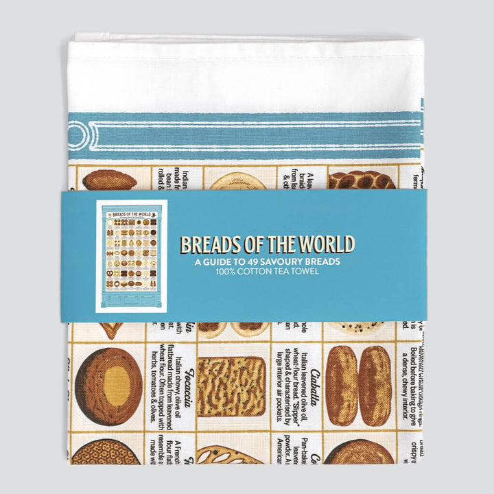 Breads of the World Tea Towel