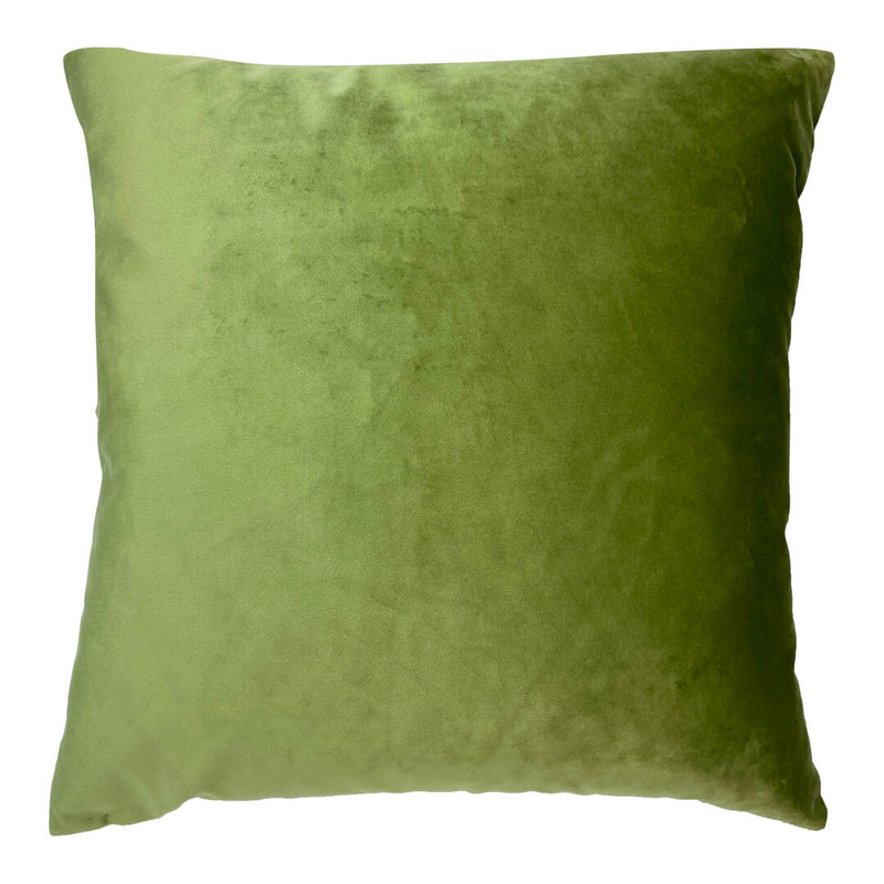Green Fan Cushion Back