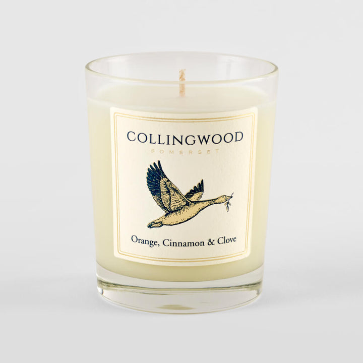Orange Cinnamon and Clove Scented Candle