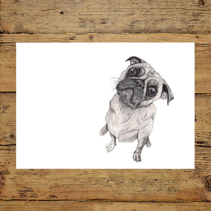 Pug Fine Art Giclée Print