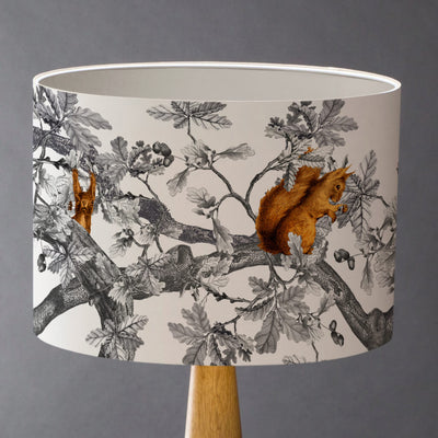 Red Squirrels Lampshade