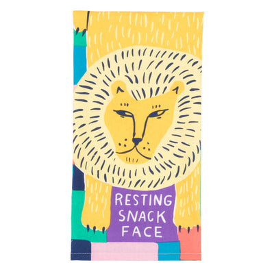 Resting Snack Face Dish Towel