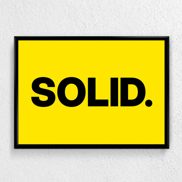 Solid Print