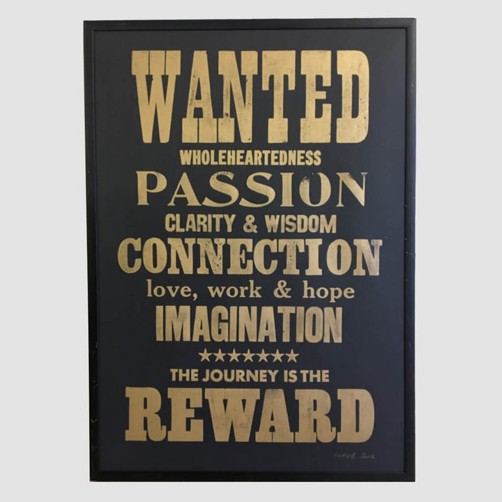 Wanted Print