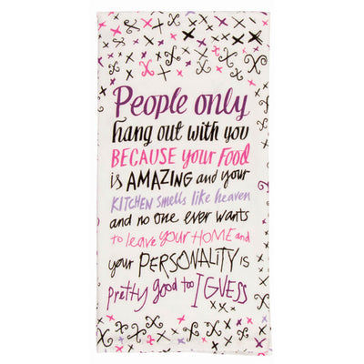 Your Food Is Amazing Kitchen Towel
