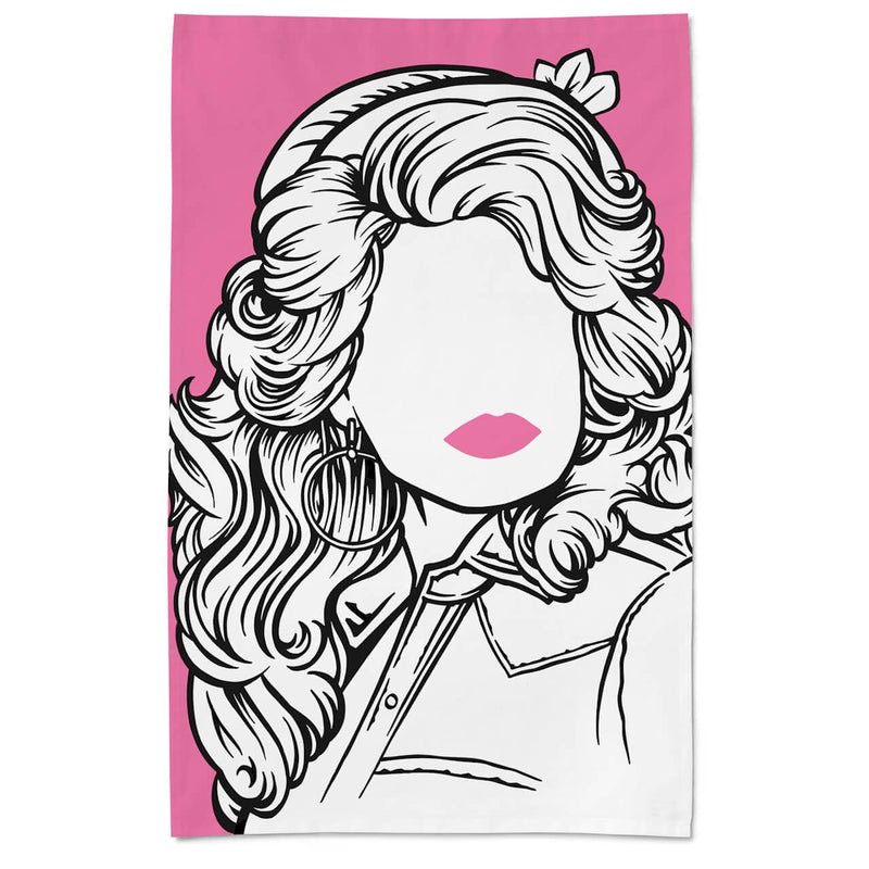 Dolly Parton kitchen towel