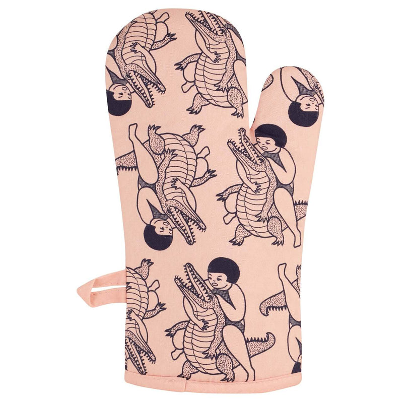 Scare your family oven glove