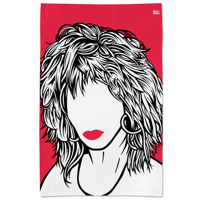 Tina Turner kitchen towel