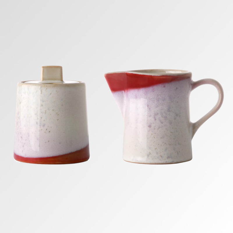 1970s Inspired Sugar and Milk Set