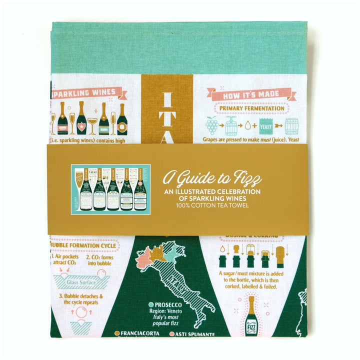 A Guide to Fizz Tea Towel