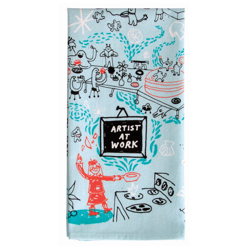 Artist At Work Kitchen Towel