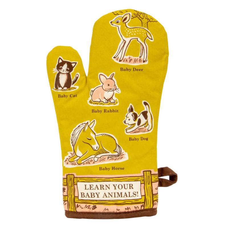 Baby Animals Oven Glove