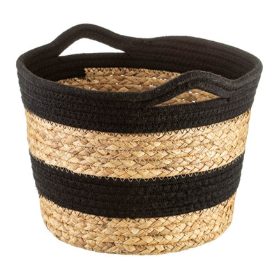 Black Stripe Basket