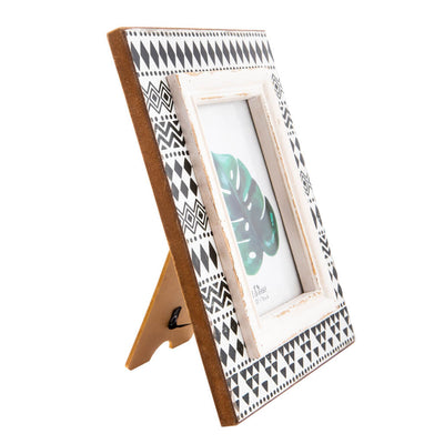 Black and White Boho Picture Frame