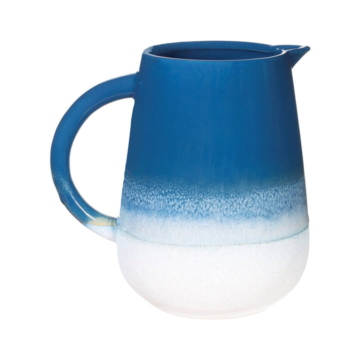 Blue Ombre Glaze Jug