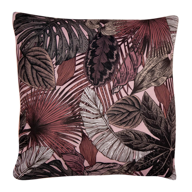 Blush Palm Leaves Cushion
