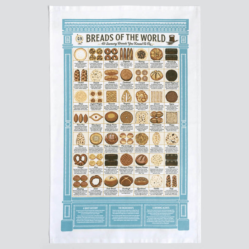 Breads of the World Kitchen Towel