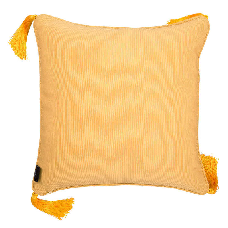 Camel Silk Cushion Back