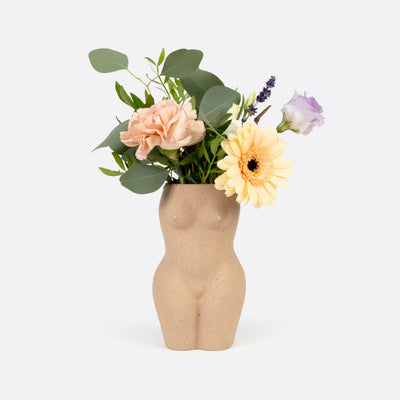 Ceramic Female Torso Vase