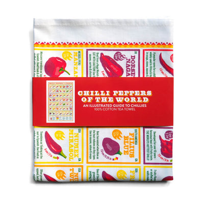 Chillies of the World Kitchen Towel