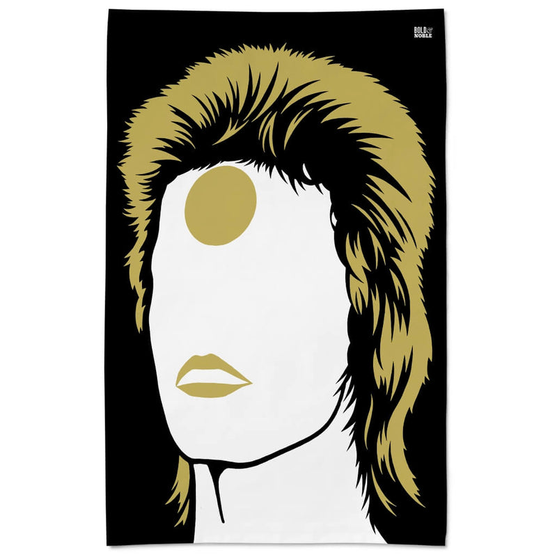 David Bowie Ziggy Stardust Tea Towel