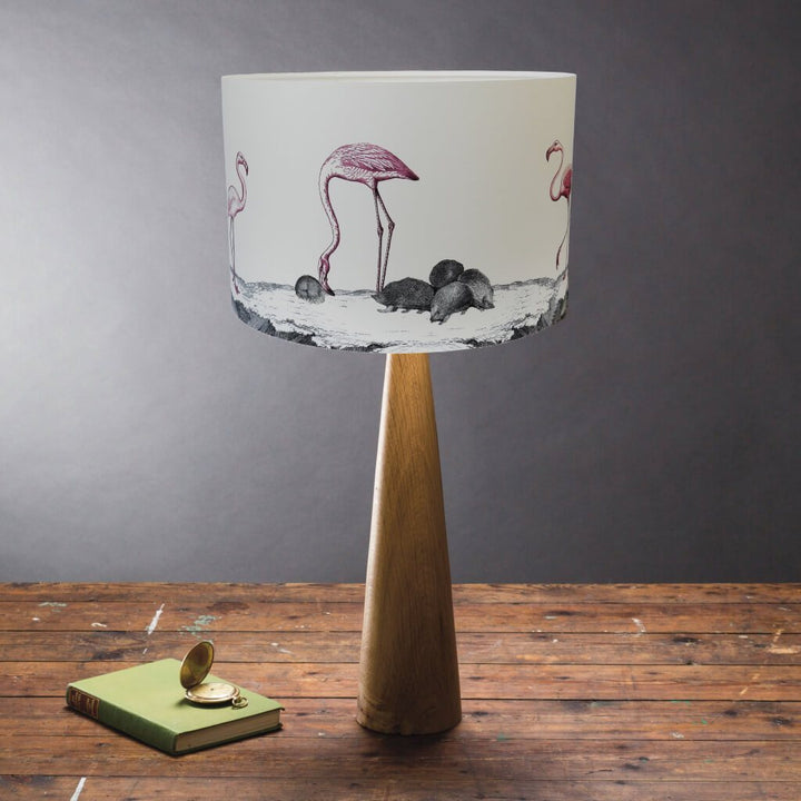 Flamingos and Hedgehogs Lampshade