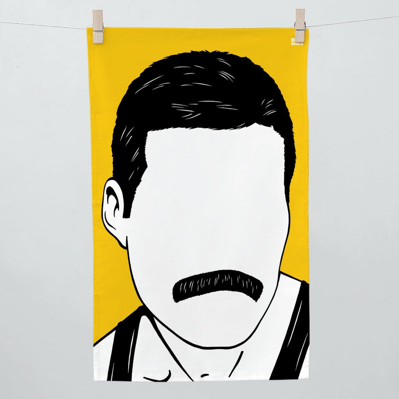 Freddie Mercury Tea Towel