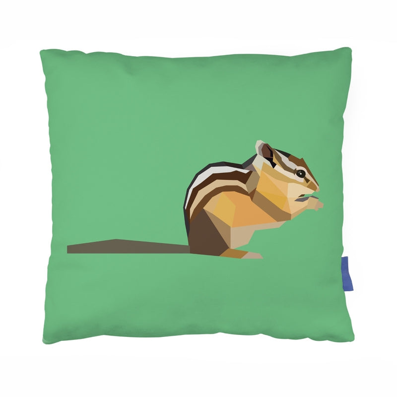 Geometric Chipmunk Cushion