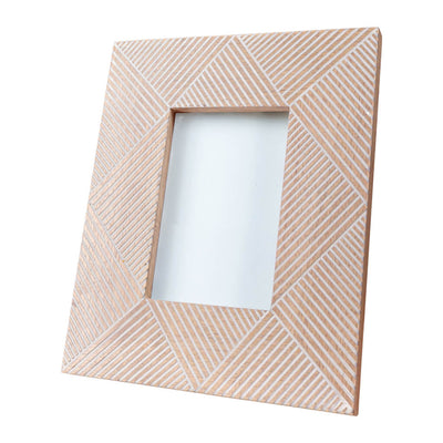 Geometric Wooden Picture Frame