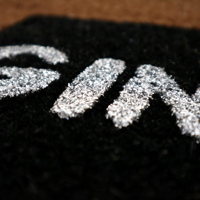 Gin O'clock Glitter Doormat