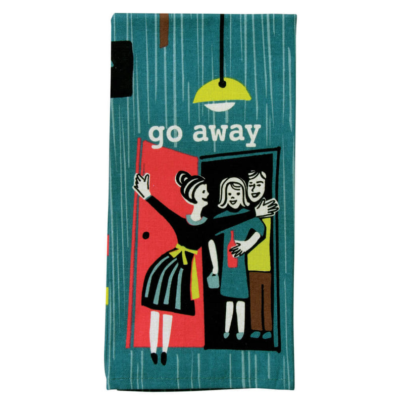 Go Away Kitchen Towel
