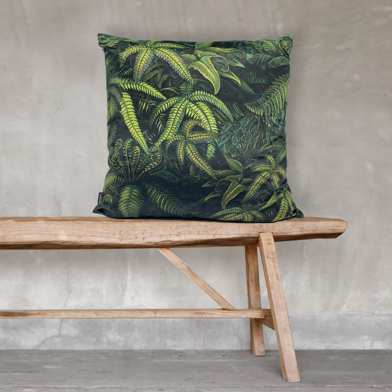 Green Fern Cushion