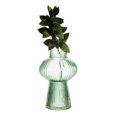 Green Glass Vase