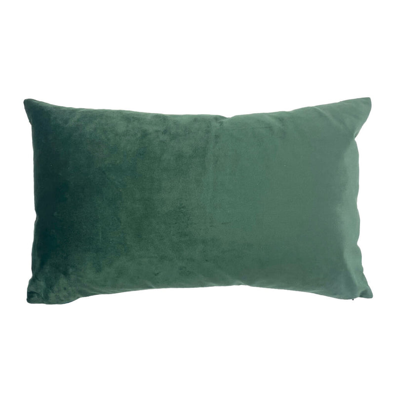 Green Palms Rectangle Cushion Back
