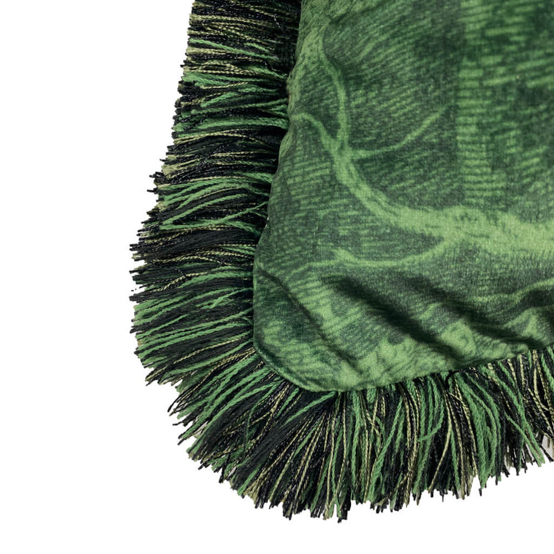 Green Woods Velvet Cushion