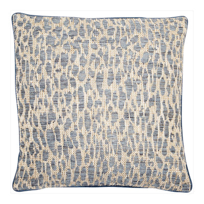 Grey Leopard Print Cushion