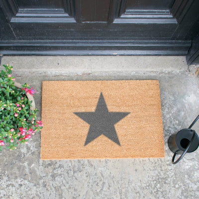 Grey Star Doormat