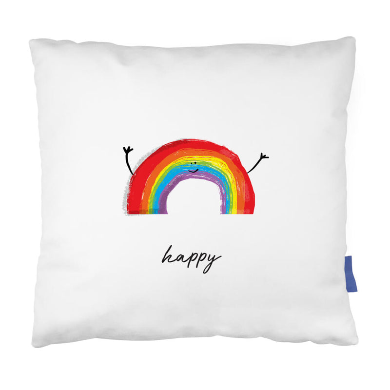 Happy Rainbow Cushion