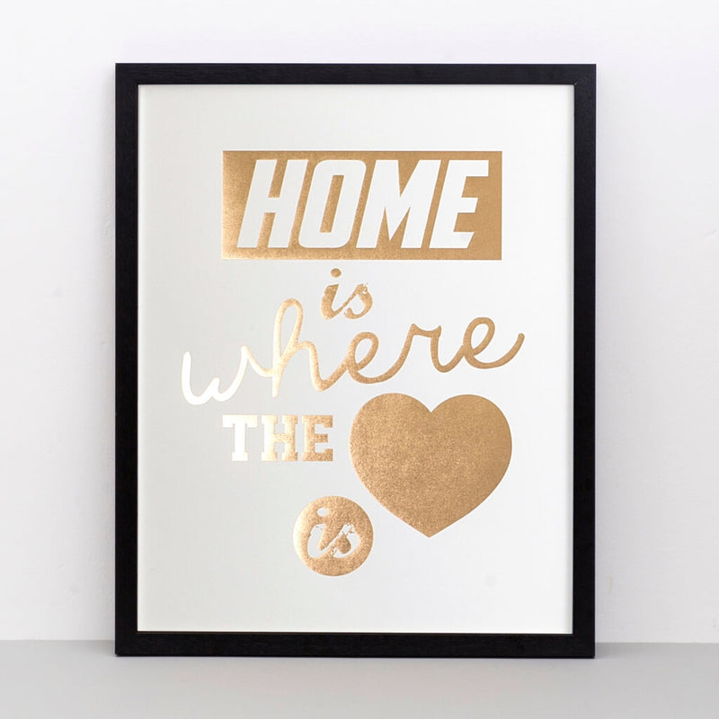 Home is where the Heart is Art Print