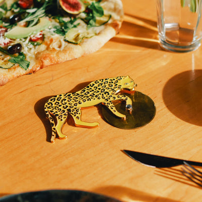 Leopard Pizza Cutter