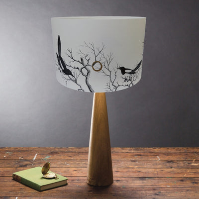 Magpies Lampshade