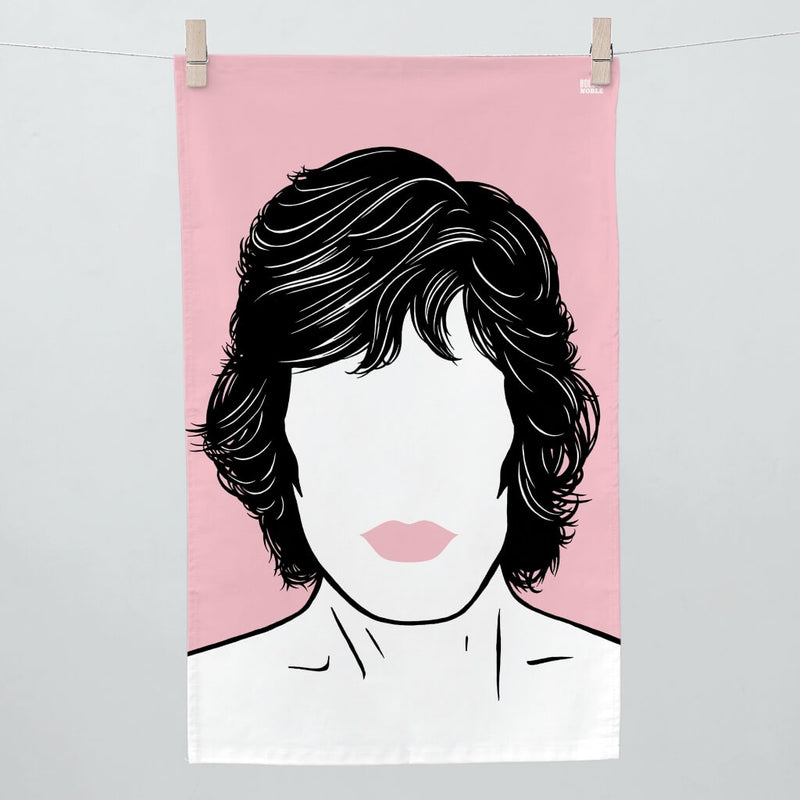 Mick Jagger Tea Towel