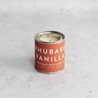 Mini Rhubarb and Vanilla Candle