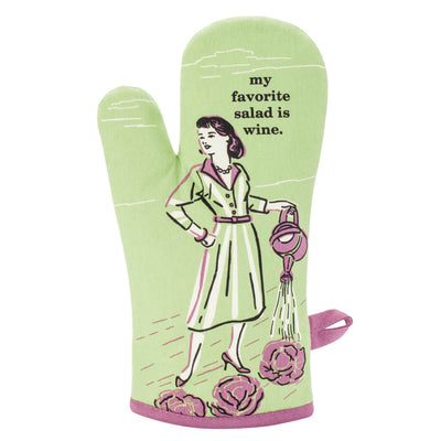 My Favourite Salad Is Wine Oven Glove