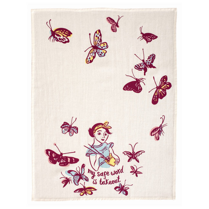 My Safe Word is Takeout Tea Towel
