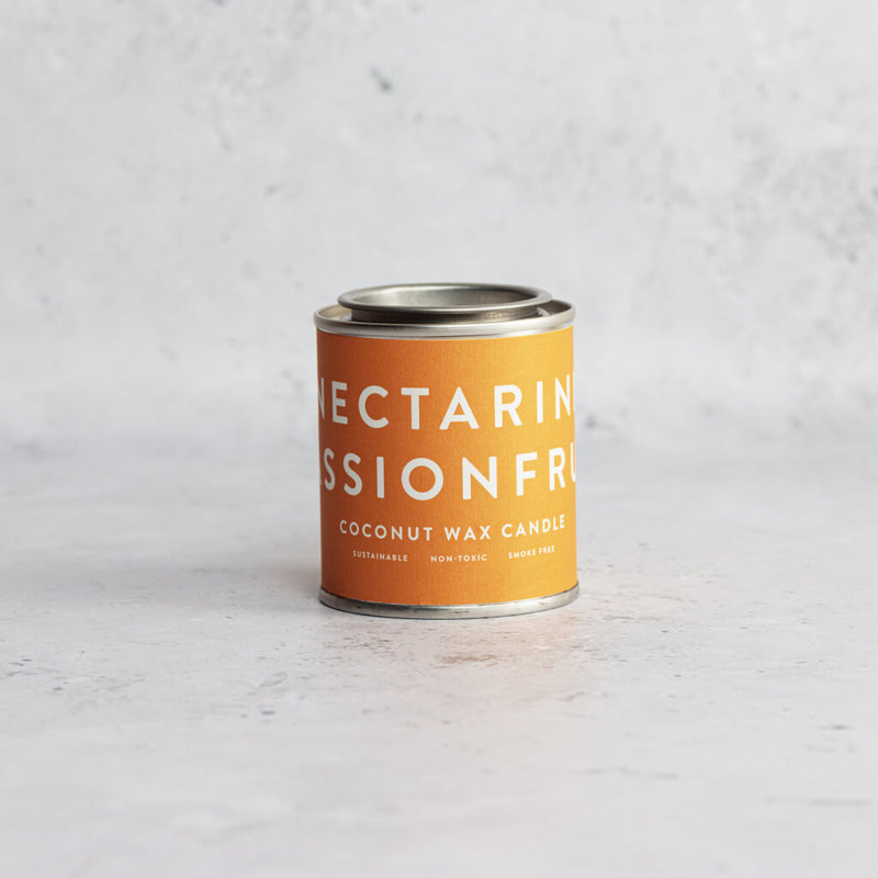 Nectarine and Passionfruit Mini Candle
