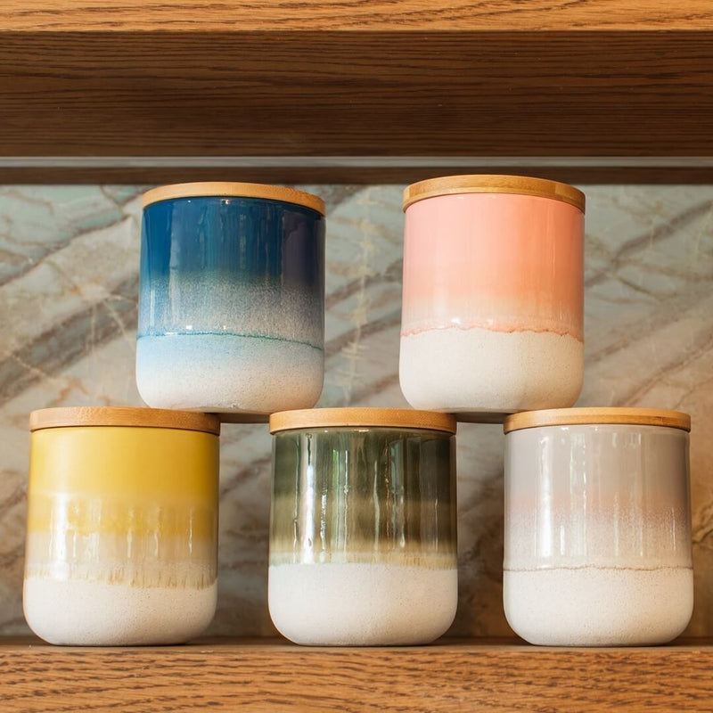 Ombre Glaze Canisters